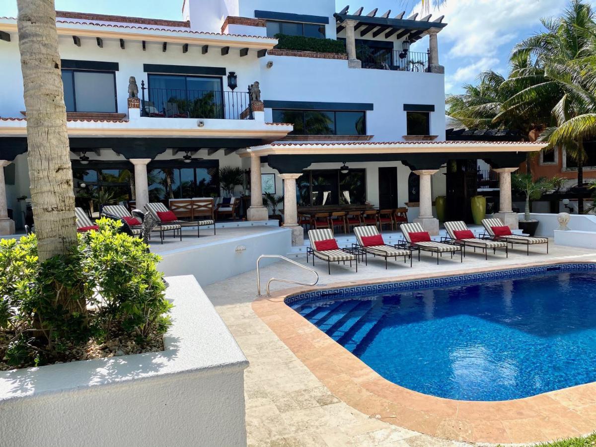 Villa Albatros Oceanfront Luxury Hotelzone Канкун Экстерьер фото
