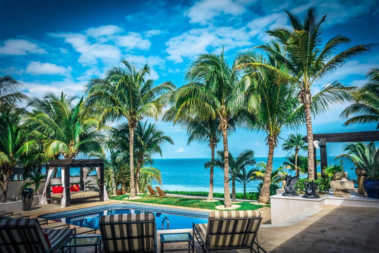 Villa Albatros Oceanfront Luxury Hotelzone Канкун Экстерьер фото